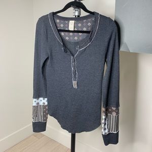 NWOT Free People Long Sleeve Shirt